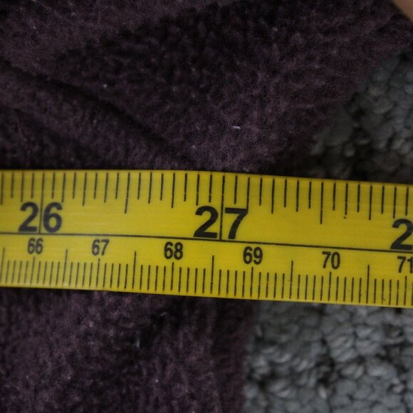 Vintage Roundy Ridge Fleece Jacket XL Men Red Full Zip Long Sleeve Polyester 90s - Picture 8 of 9